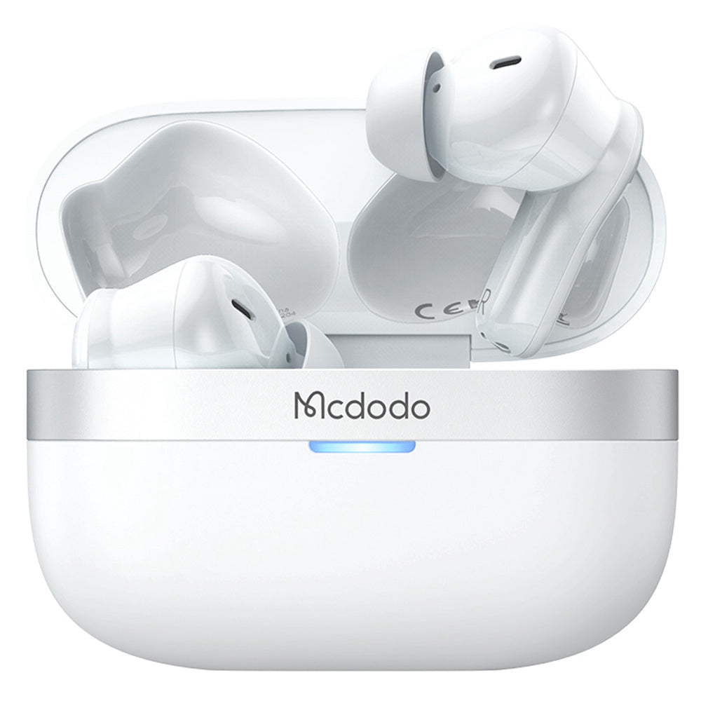 MCDODO HP-804 MDD B02 Series TWS Bluetooth Wireless Earphone ENC HiFi Sound In-ear Headset Headphone with Charging Case MCDODO HP-804 MDD B02 Series TWS Bluetooth Wireless Earphone ENC HiFi Sound In-ear Headset Headphone with Charging Case